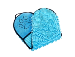 Rebe-toalla De Baño Para Perros Y Gatos Ultra Absorbente Secado Rápido Fibra Suave Con Bolsillos Dobles Y Fácil Almacenamiento Azul Azul