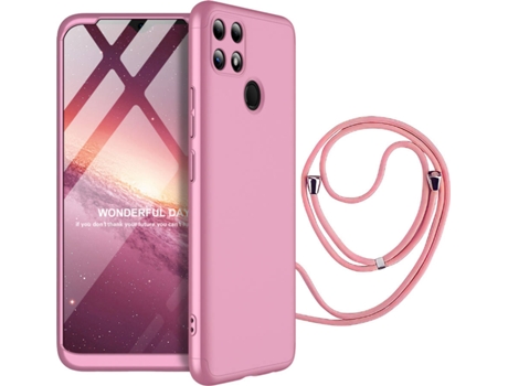 Funda Xiaomi Mi 11 Lite 5G Slim Armor 360 con Collar Rosa