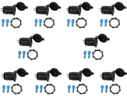 10 Adaptadores De Corriente Usb Dobles De 5 V Y 4,8 A Para Barcos