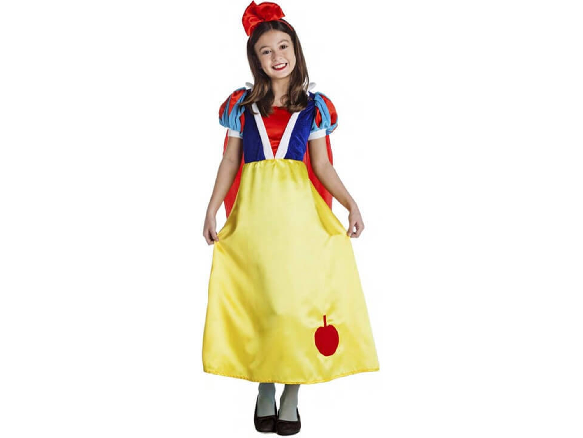Disfraz de Niña DISFRAZZES Princesa del Bosque con Manzana (Talla: 3 a 4 años)