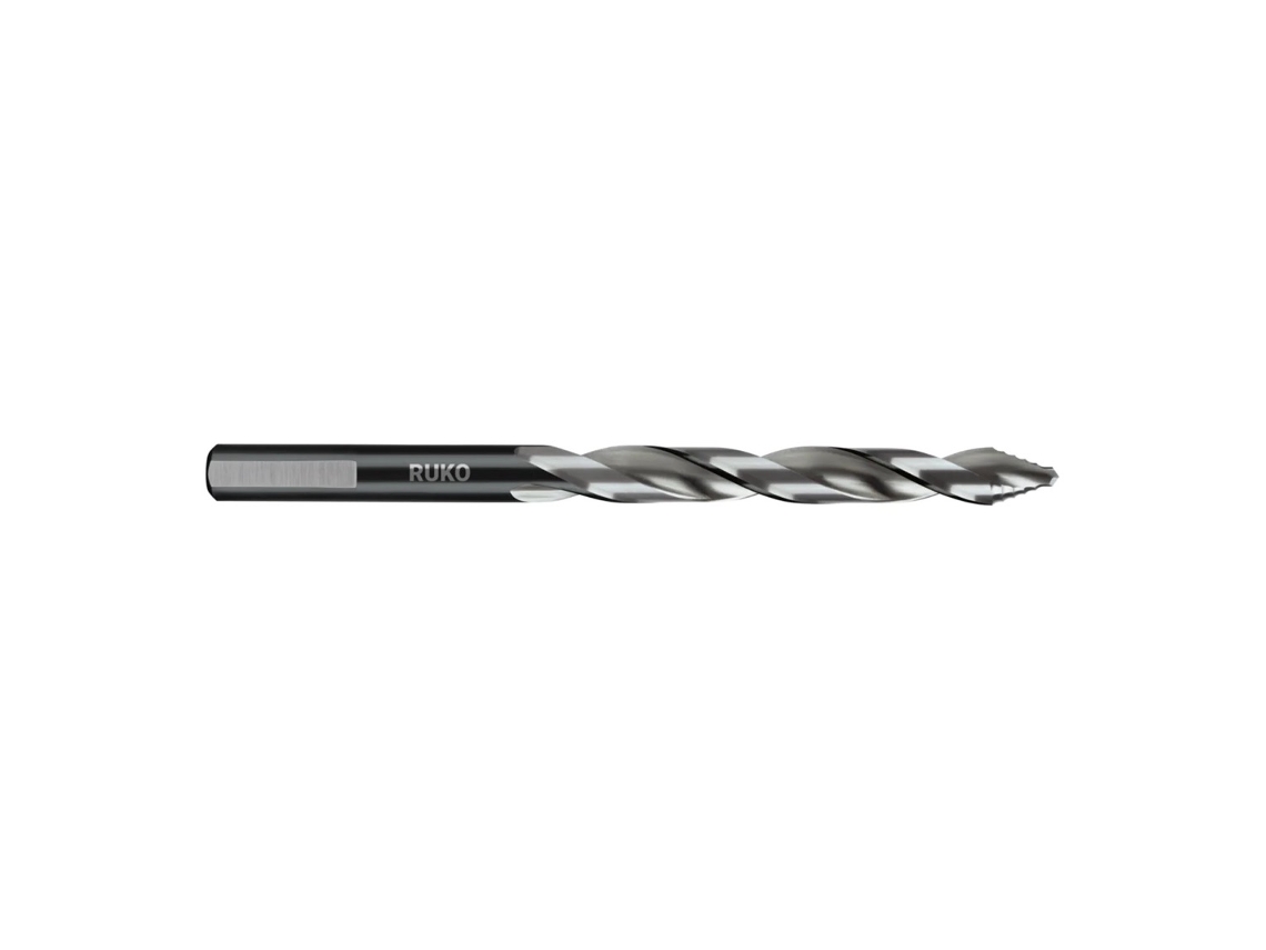 RUKO-259025-Pack de 10 brocas helicoidales FLOWSTEP® HSS (Ø 2.5 mm)