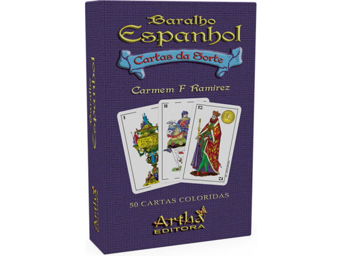 Libro Baralho Espanhol - Cartas da Sorte de Carmem F. Ramirez (Portugués)