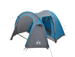 Carpa De Cúpula Iglú Con Techo Azul 384 X 254 X 170 Cm