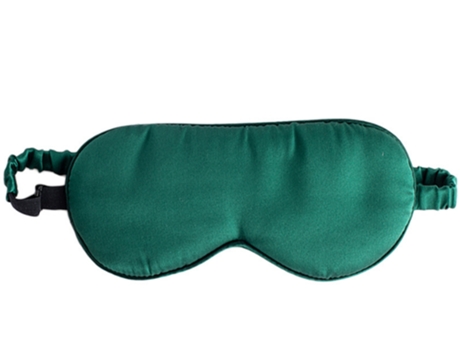 Máscara de seda para olhos color de la hoja