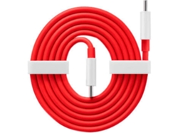 Cable De Carga Oneplus Nord Warp (Usb - C - 100 Cm - Rojo)