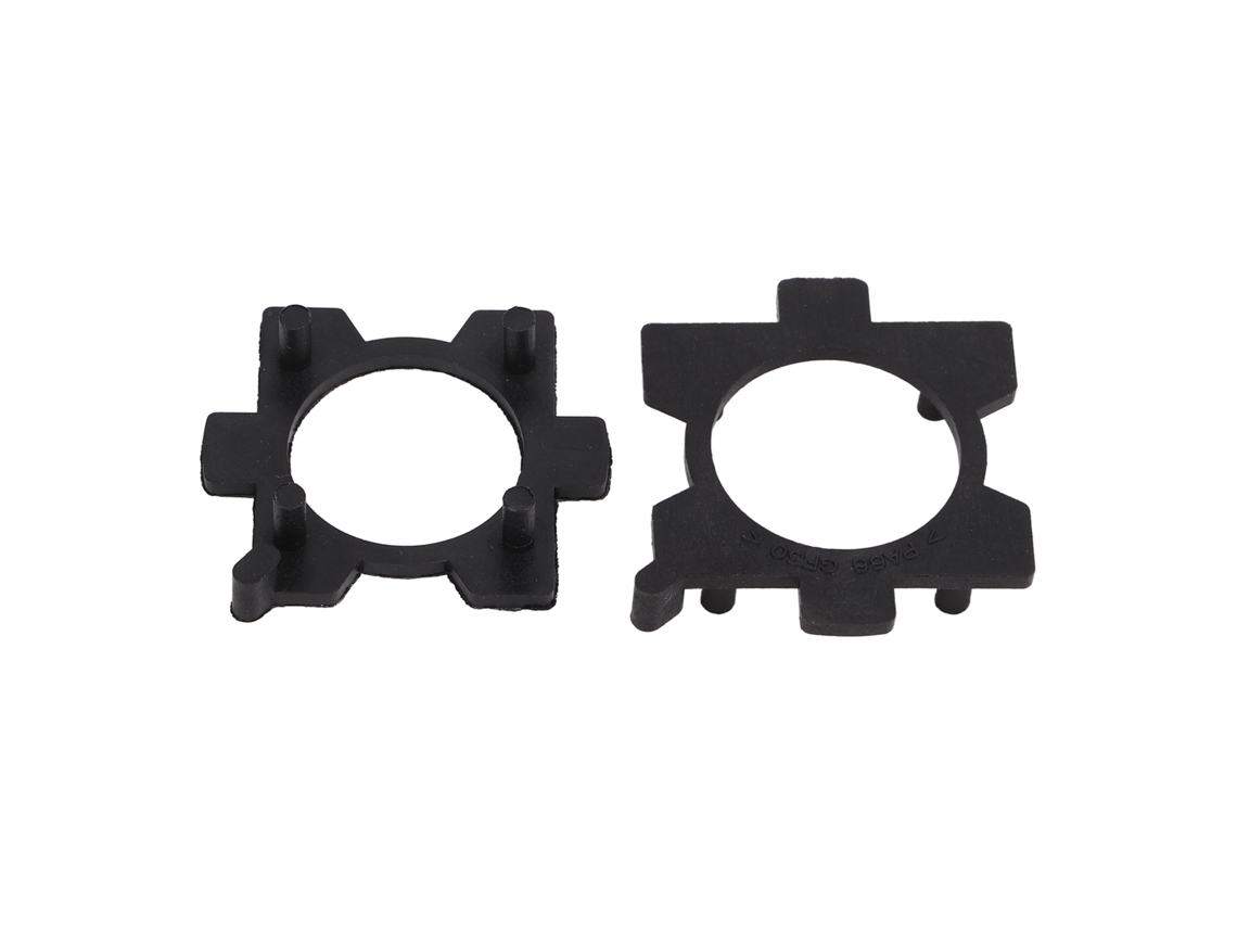 2 Unidades De Bases Para Bombillas Led De Faro H7, Abs, De Bajo Consumo, Profesionales, Tk-111, 9-32v