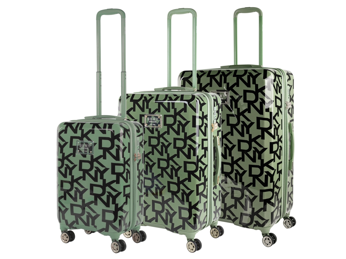 Juego de maletas DKNY 626D con diseño de la firma Accusation (51 x 77 x 29 cm)