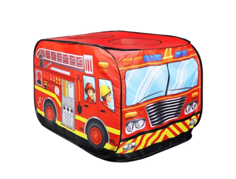Juguete de La Tienda Emergente Del Juego de Los Niños - Camión Plegable Al Aire Libre de La Casa de Juegos Camión de Bomberos