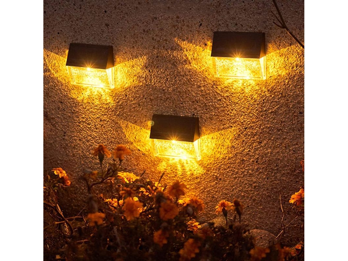 Luces Solares Exteriores, Luces De Pared Mariposa Led Jardín Con 2 Modos De Luz, Impermeable