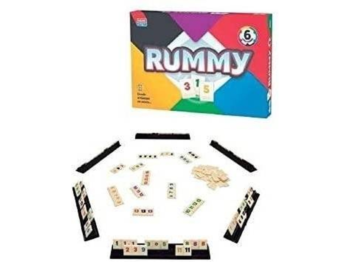 Rummikub FALOMIR Game 6 (Edad Mínima: 6 Años)