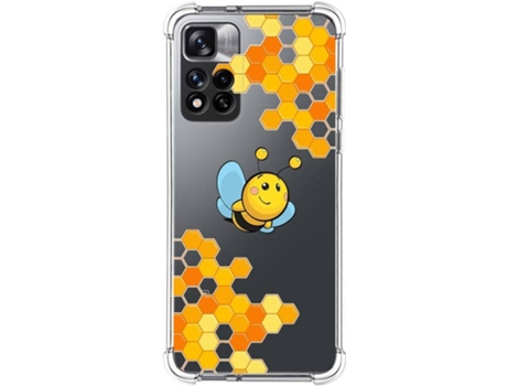 Carcasa para Xiaomi Redmi Note 11 Pro+ Plus 5G TUMUNDOSMARTPHONE Dibujos Antigolpes Abeja Multicolor