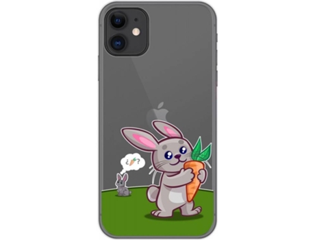 Carcasa iPhone 11 (6.1) TUMUNDOSMARTPHONE Conejo Multicolor