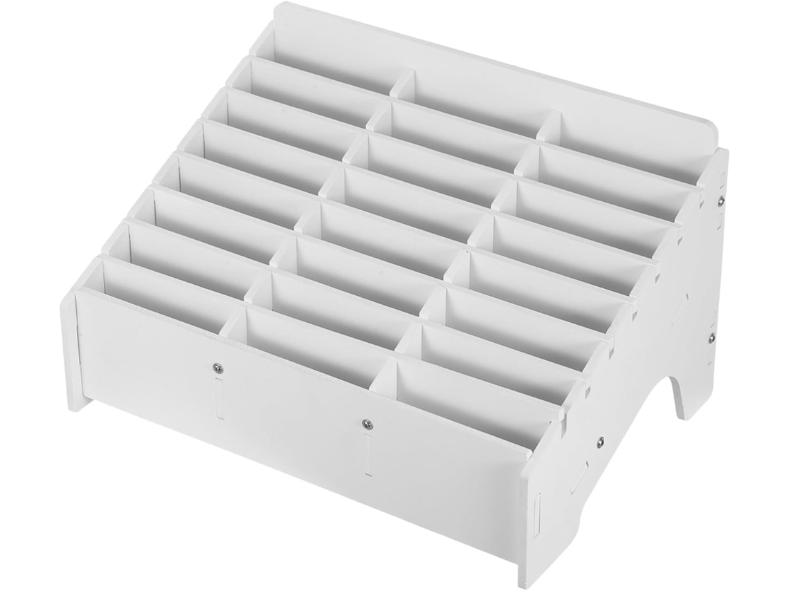 Cajas De Almacenamiento Para Teléfonos, Organizador De Escritorio Para Aulas Y Salas De Reuniones, Soporte