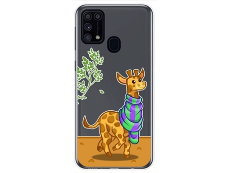 Carcasa Samsung Galaxy M31 TUMUNDOSMARTPHONE Dibujos Transparente Multicolor