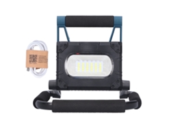 Rebe-lámpara Solar Portátil 30w 36led Con Imán, Recargable Por Usb, Multifunción Para Camping, Emergencia Y Trabajo