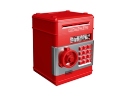 Mini Cajero Automático Electrónico Con Pin Para Niños, Monedas, Billetes, Regalo De Cumpleaños, Hucha Segura.