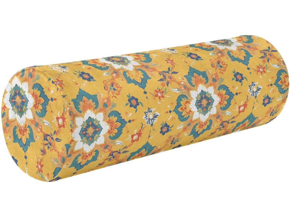 Almohada Frodotgv Cilíndrica Cuello Espuma Viscoelástica Soporte, Soporte Fácil Fácilmente Hogar