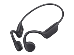 Auriculares de conducción ósea, resistentes al agua IPX8, aptos para natación, con reproductor MP3 integrado y 32 GB de memoria SPQMENT (negro)