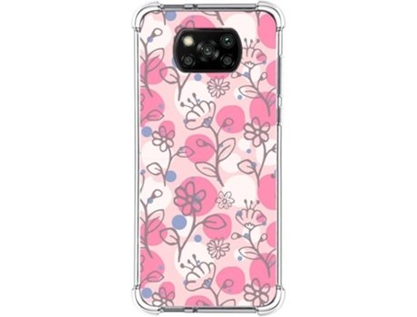 Carcasa Xiaomi POCO X3 NFC TUMUNDOSMARTPHONE Dibujos Antigolpes Flores 07 Multicolor