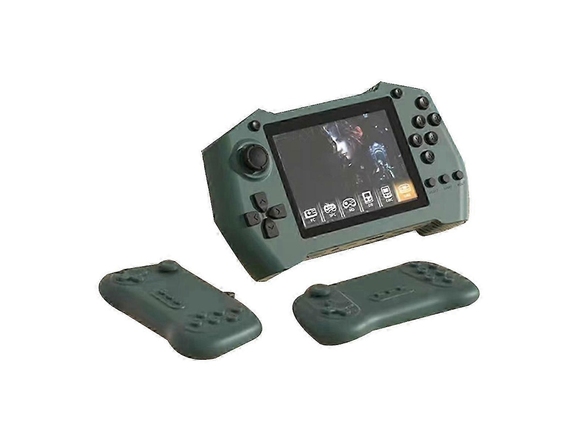 Consola De Juegos Retro Dy14 2 Asas, 32 Gb, 10 000 Juegos, Portátil, Compatible Con Dos Jugadores, Batería Externa De 10 000 Mah