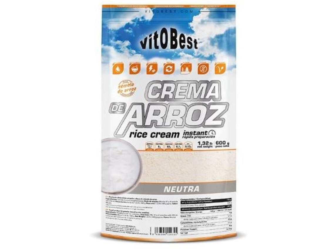 Crema de arroz 600 Gr Neutro