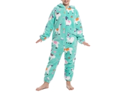 Pijama Infantil De Una Pieza Con Capucha, Cierre De Cremallera, De Felpa, Cálido, De Invierno.