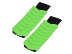 Pulsera De Peso Ajustable Para Muñeca Y Tobillo, Resina, Para Fitness Y Deportes, Verde, 1 Par