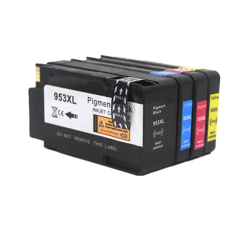 1set953xl Cartucho De Tinta Compatible 953 Para Hp 953 Xl Negro Cmyk Para Impresoras Hp Officejet Pro 7720 7730 7740 8210 8218