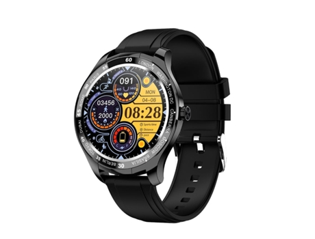 Smartwatch MDUG Monitor de Frequência Cardíaca Preto