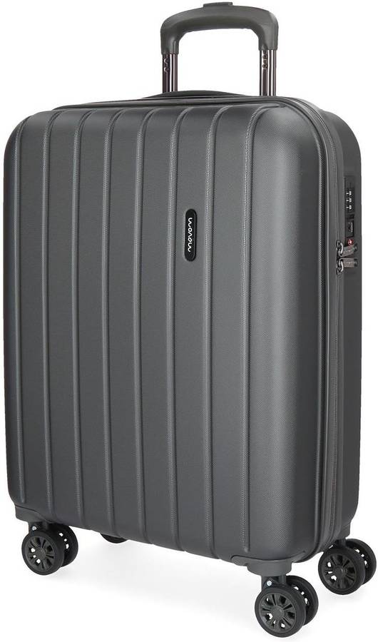 Maleta de Viaje MOVOM Wood (Cabina - 38 L - Gris)