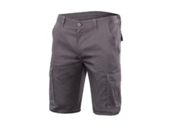 Bermuda multibolsillos stretch gris talla 34-60 talla europea talla 52