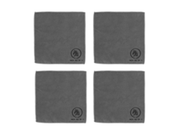Toallas De Microfibra Premium De Doble Cara Para Limpiar Y Secar El Coche, La Cocina Y El Baño, Color Gris.