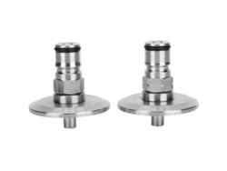 Conector Tri Clamp De 1,5 Pulgadas Para Pasador De Bloqueo De Bola De Barril, Acero Inoxidable 304, 2 Piezas