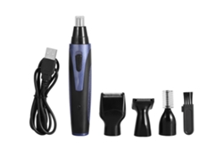 Depilador Eléctrico Para Nariz Oídos Cejas Barba Recargable Usb Kit De Afeitado Painless
