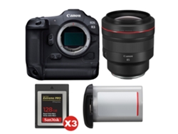 Canon Eos R3 + Rf 85mm F/1.2 L Usm + 3 Sandisk 128gb Extreme Pro Cfexpress Type B + Canon Lp-e19 + Ebook “20 Consejos Para Fotos Que Impactan”