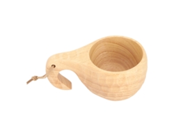Taza portátil de madera de caucho de 200 ml con asa para café, leche, hogar, oficina, viajes | Sin marca