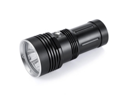 Linterna Led Antorcha De Buceo Profesional Antorcha De Buceo Portátil 80M Subacuática Ipx9 Lámpara Led Impermeable Negro YEMAESRE