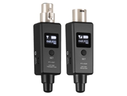 Transmissor E Receptor De Microfone Sem Fio Para Microfone Dinâmico Mixer De Áudio Sistema Sem Fio