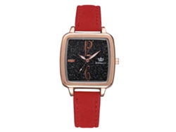 Reloj De Pulsera De Moda Para Mujer Con Brazalete De Acero Color Oro Rosa Y Movimiento De Cuarzo Cuadrado.