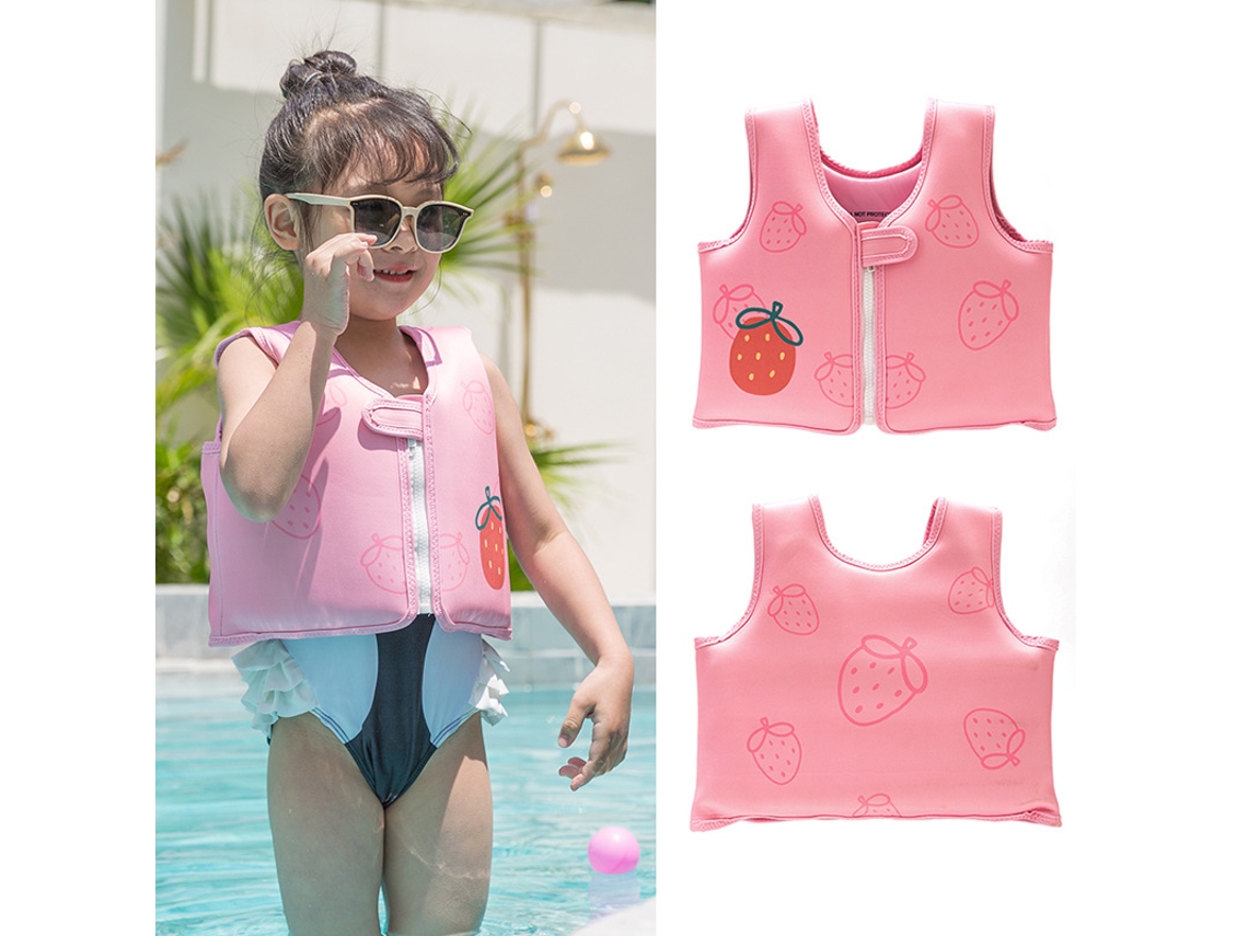 Chaleco Salvavidas Infantil Henten Home. No Requiere Inflado Para Prevenir Ahogamientos. Apto Para Niños De 10 A 30 Kg