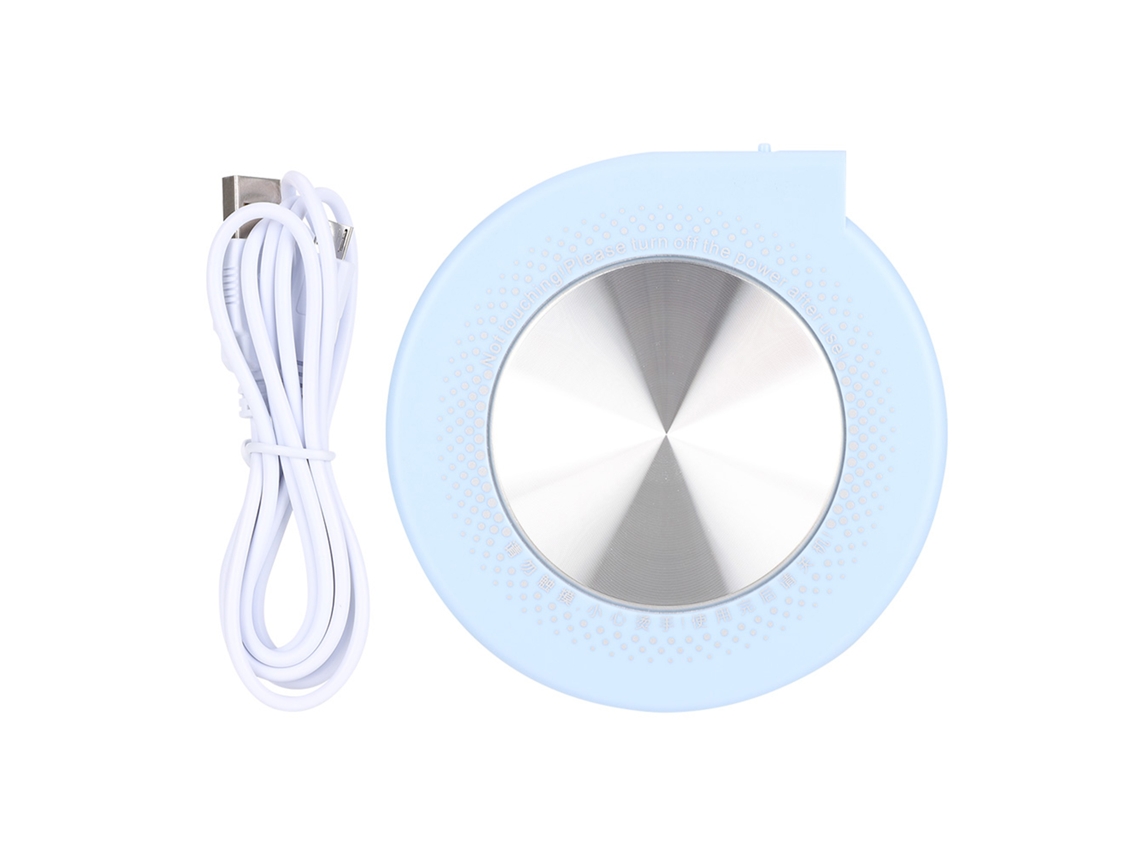 Base De Vaso Multifuncional Con Aislamiento Usb Que Mantiene Las Bebidas A 55 ℃ (azul)