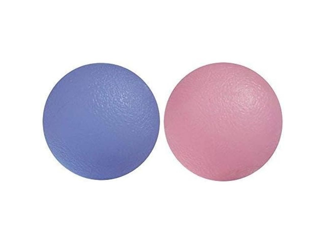 2026altiro-pelotas Antiestrés Resultsport Para Ejercicios De Manos, Juego De 2, Gel Terapéutico, Morado + Rosa
