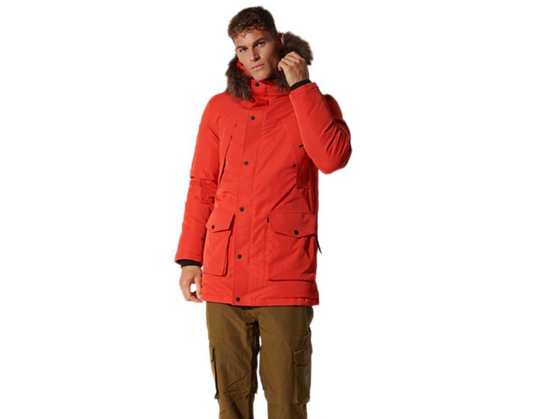 Abrigo para Hombre SUPERDRY Everest Down Snow Rojo para Esquí (M)