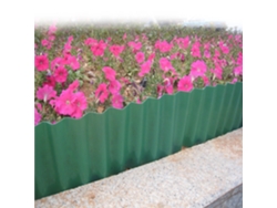 Cerradura decorativa para jardín fabricada en plástico reciclable