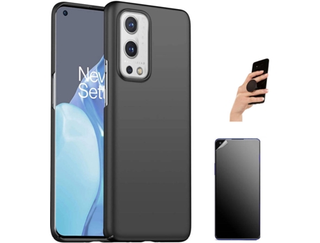 Carcasa + Protector + Popsocket Samsung A22 4G Turtleshell Negro