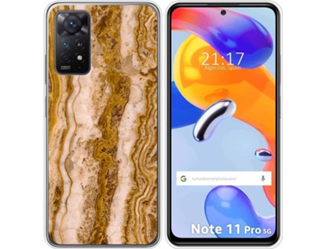Carcasa Xiaomi Redmi Note 11 Pro TUMUNDOSMARTPHONE Dibujos Mármol 10 Multicolor