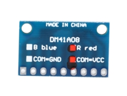 Kit 4 Módulos Led Rojo Áodo Común Sin Pin Para Placa De Ensayo Impresora 3d Mcu Arm 3-24v