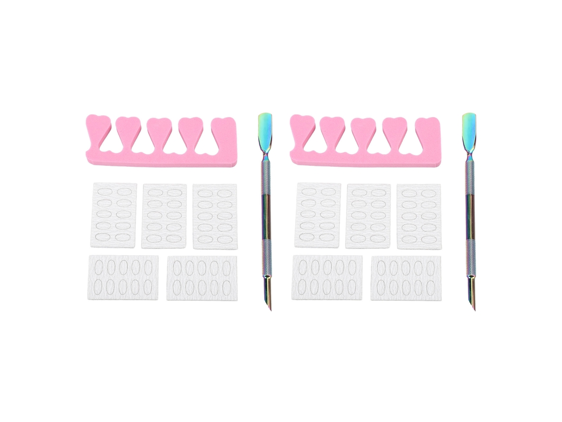 2pcs Alicate E Pusher De Cutícula Em Aço Inoxidável Profissional Para Salão De Beleza E Uso Doméstico