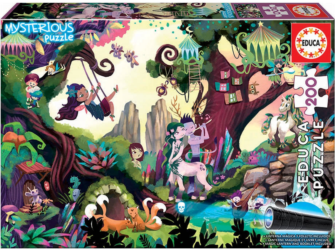Puzzle EDUCA 200 Bosque Mágico (Edad Mínima: 6 Años - 200 Piezas)