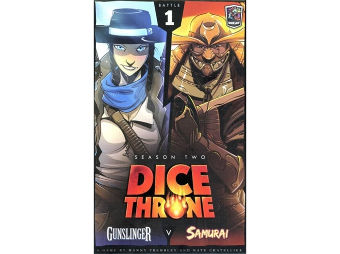 Juego de Mesa ROXLEY GAMES Dice Throne: Season Two - Gunslinger vs Samurai (Inglés - Edad Mínima: 8)